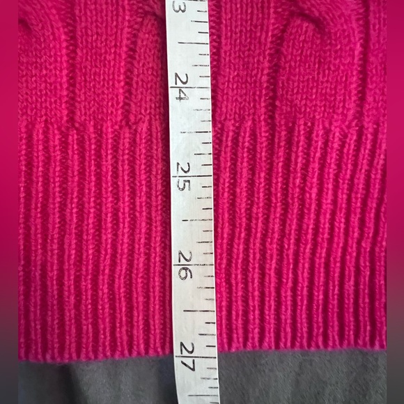 NWT J Crew Cashmere cable-knit sweater in stripe size M - Picture 7 of 10